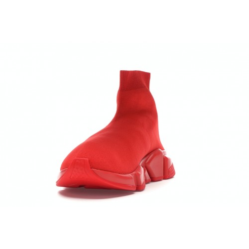 Кроссы Balenciaga Speed Trainer Red - мужская сетка размеров