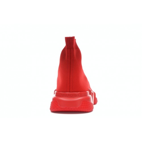 Кроссы Balenciaga Speed Trainer Red - мужская сетка размеров