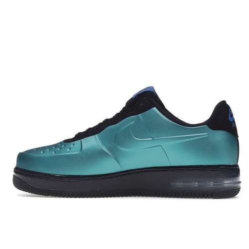Кроссы Nike Air Force 1 Low Foamposite Green Black - мужская сетка размеров