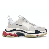 Кроссовки Balenciaga Triple S White Black Red