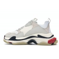 Кроссовки Balenciaga Triple S White Black Red