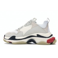 Кроссовки Balenciaga Triple S White Black Red