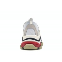 Кроссовки Balenciaga Triple S White Black Red
