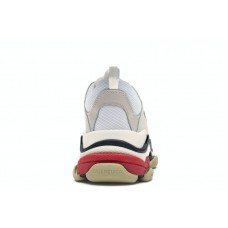 Кроссовки Balenciaga Triple S White Black Red
