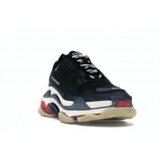 Кроссовки Balenciaga Triple S Black White Red (2018 Reissue)