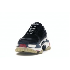 Кроссовки Balenciaga Triple S Black White Red (2018 Reissue)