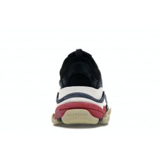 Кроссовки Balenciaga Triple S Black White Red (2018 Reissue)