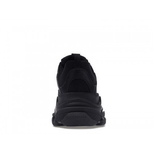 Кроссы Balenciaga Triple S Black (2021) - мужская сетка размеров