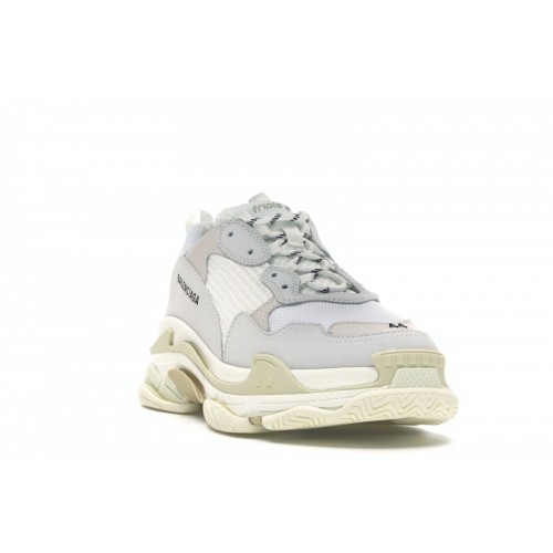 Кроссы Balenciaga Triple S White 2019 - мужская сетка размеров