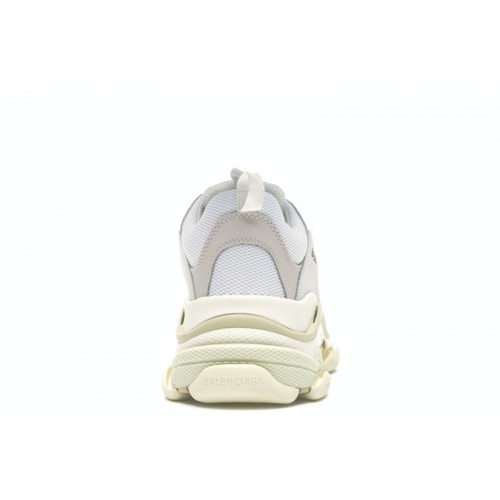Кроссы Balenciaga Triple S White 2019 - мужская сетка размеров