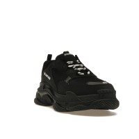 Кроссовки Balenciaga Triple S Black White Laces