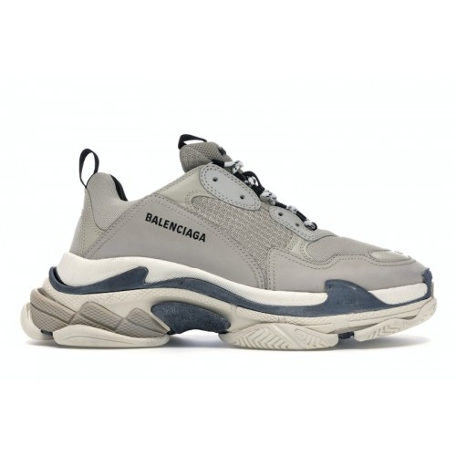 Кроссы Balenciaga Triple S Beige - мужская сетка размеров