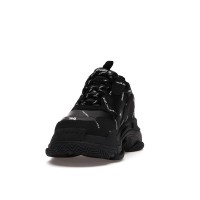 Кроссовки Balenciaga Triple S Allover Logo Black
