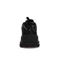 Кроссовки Balenciaga Triple S Allover Logo Black
