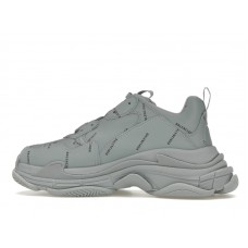 Кроссовки Balenciaga Triple S AllOver Logo Grey Black