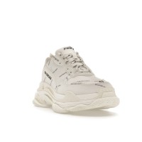 Кроссовки Balenciaga Triple S Allover Logo White