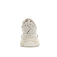 Кроссовки Balenciaga Triple S Allover Logo White