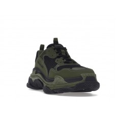 Кроссовки Balenciaga Triple S Dark Green Black