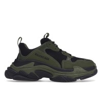 Кроссовки Balenciaga Triple S Dark Green Black