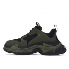 Кроссовки Balenciaga Triple S Dark Green Black
