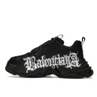 Кроссовки Balenciaga Triple S DIY Metal Artwork Black
