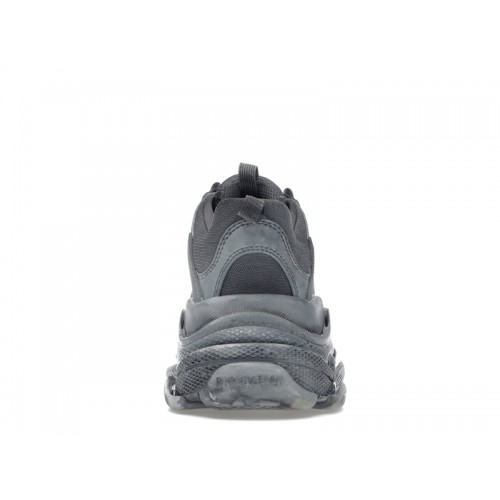 Кроссы Balenciaga Triple S Dyed Grey - мужская сетка размеров