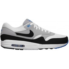 Кроссовки Nike Air Max 1 White Black Photo Blue