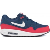 Кроссовки Nike Air Max 1 Midnight Navy Red