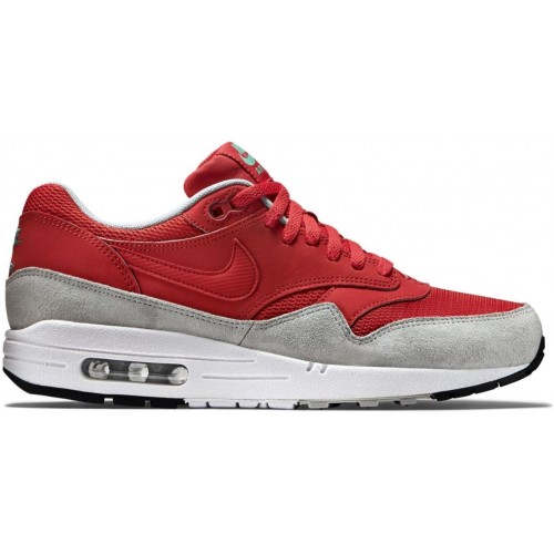 Кроссы Nike Air Max 1 Daring Red - мужская сетка размеров