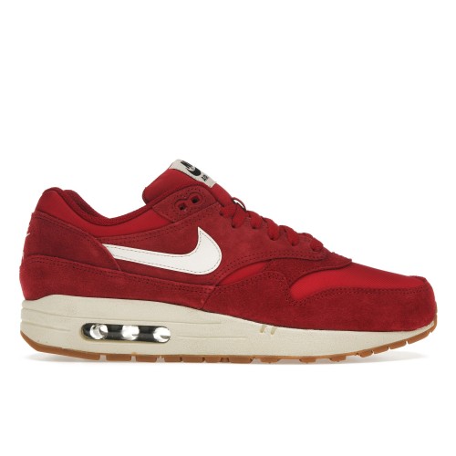 Кроссы Nike Air Max 1 Gym Red Sail - мужская сетка размеров