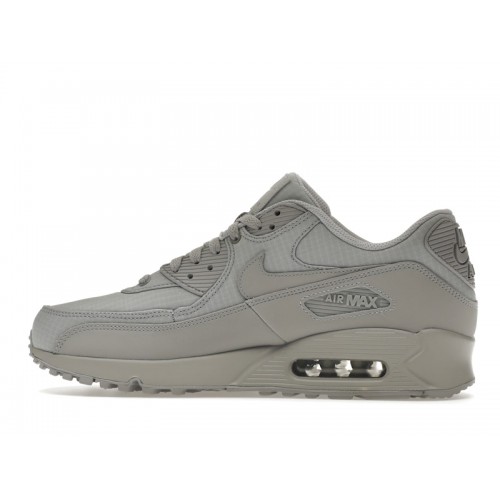 Nike Air Max 90 Essential Wolf Grey - мужская сетка размеров