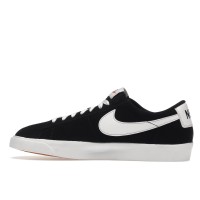 Мужские кроссовки Nike Blazer Low Premiuim Vintage Suede Black White