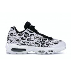 Кроссовки Nike Air Max 95 All Over Print White Black