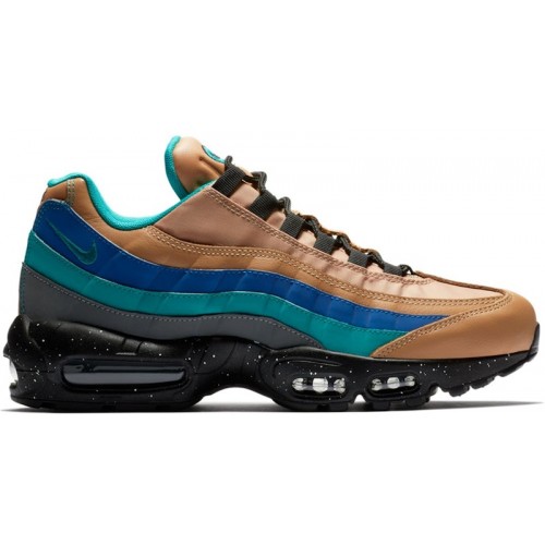 Nike Air Max 95 Premium Mega Blue - мужская сетка размеров