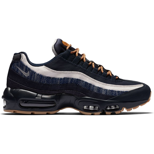 Кроссы Nike Air Max 95 Denim Dark Obsidian Gum - мужская сетка размеров