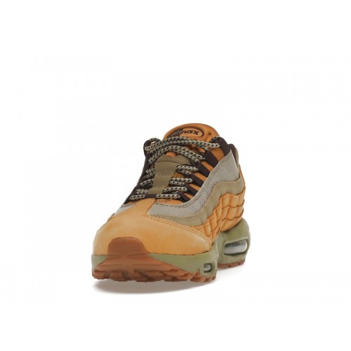 Кроссы Nike Air Max 95 Wheat - мужская сетка размеров