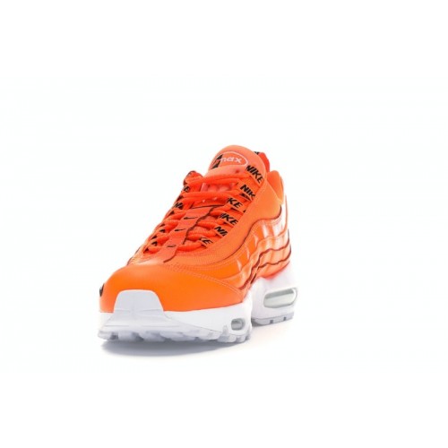 Кроссы Nike Air Max 95 Overbranding Total Orange - мужская сетка размеров