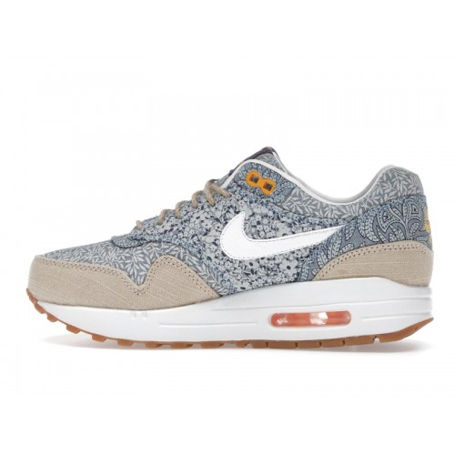 Nike Liberty of London x Wmns Air Max 1 QS Blue Recall - женская сетка размеров
