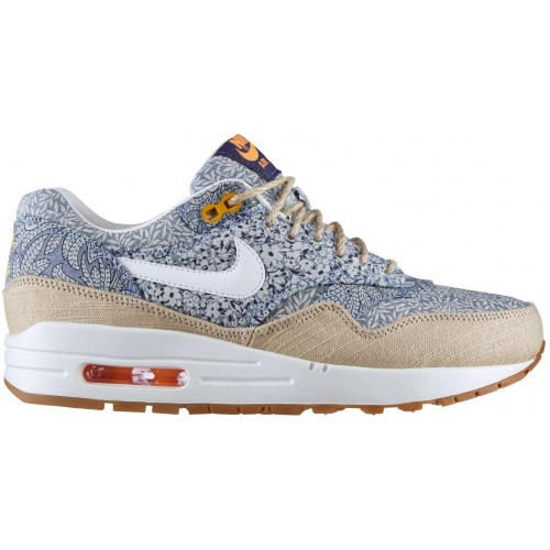 Кроссы Nike Air Max 1 Liberty London Blue (W) - женская сетка размеров