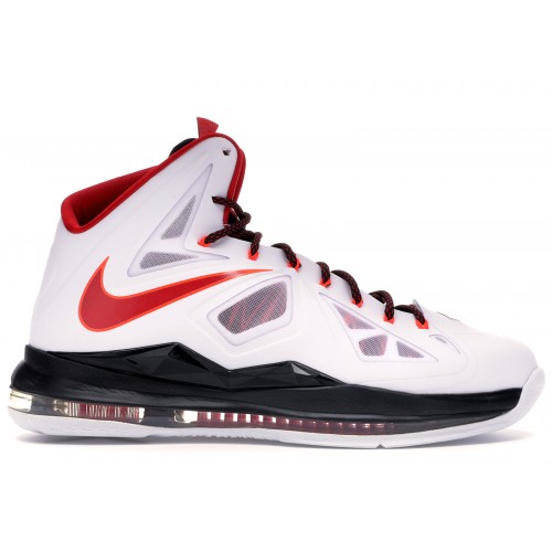 Кроссы Nike LeBron X Home - мужская сетка размеров