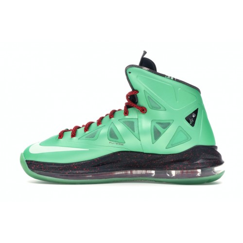 Кроссы Nike LeBron X Cutting Jade - мужская сетка размеров