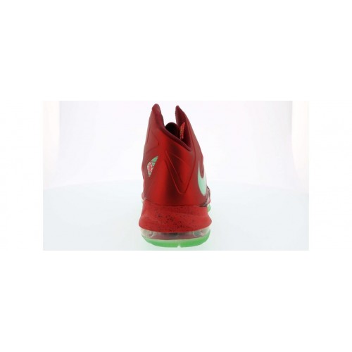 Кроссы Nike LeBron X Christmas - мужская сетка размеров