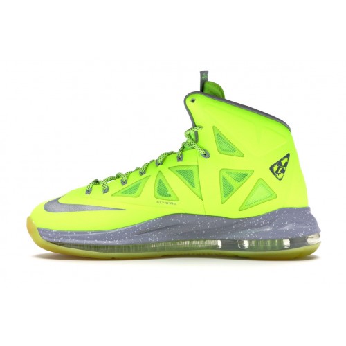 Кроссы Nike LeBron X Volt - мужская сетка размеров