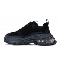 Кроссовки Balenciaga Triple S Clear Sole Black