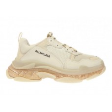 Кроссовки Balenciaga Triple S Clear Sole Beige