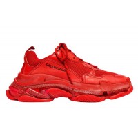 Кроссовки Balenciaga Triple S Red Clear Sole