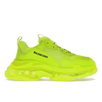 Кроссовки Balenciaga Triple S Clear Sole Fluo Yellow