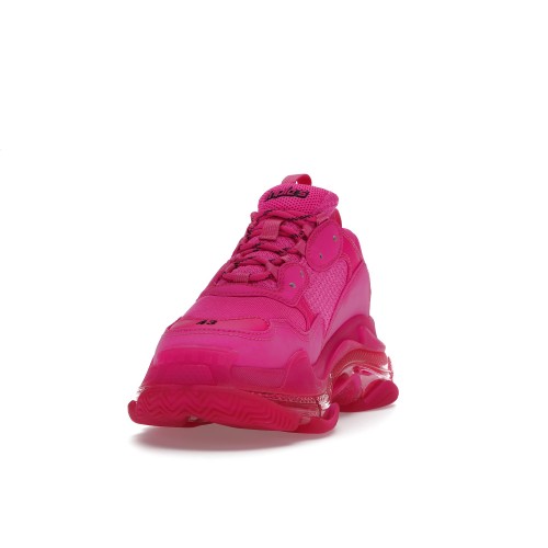 Кроссы Balenciaga Triple S Pink - мужская сетка размеров