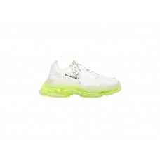 Кроссовки Balenciaga Triple S Clear Sole White Fluo Yellow