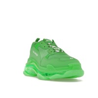Кроссовки Balenciaga Triple S Clear Sole Bright Green